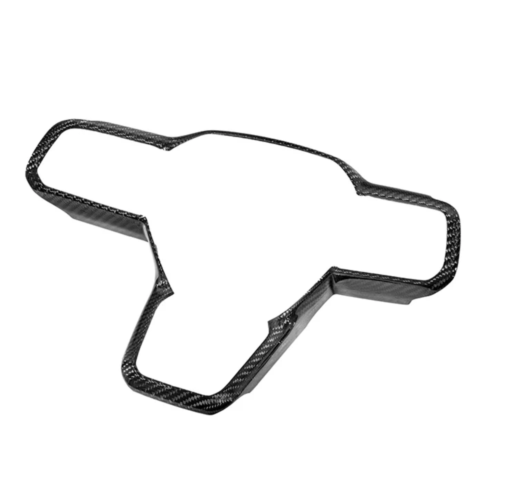 2024+ Ford Mustang DRY CARBON FIBER Steering Wheel Trim Cover